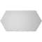 Ekena Millwork Half Round Surface Mount PVC Gable Vent w/ 2"W x 1-1/2"P Brickmould Frame, 24"W x 12"H GVPHR24X1202SN - alternate 3